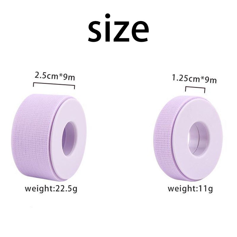 Pro Lash Extension Tape Large White With Plastic Core Easy to Replace Gentle Breathable Micro Tape For Professional Use - Image 4
