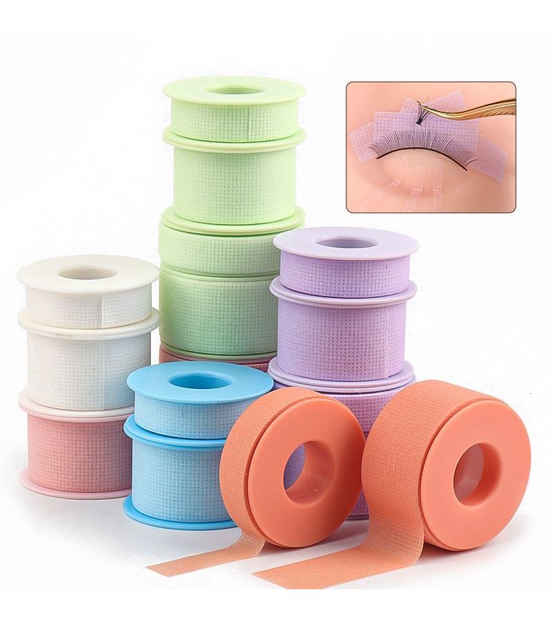 Pro Lash Extension Tape Large White With Plastic Core Easy to Replace Gentle Breathable Micro Tape For Professional Use - Image 2