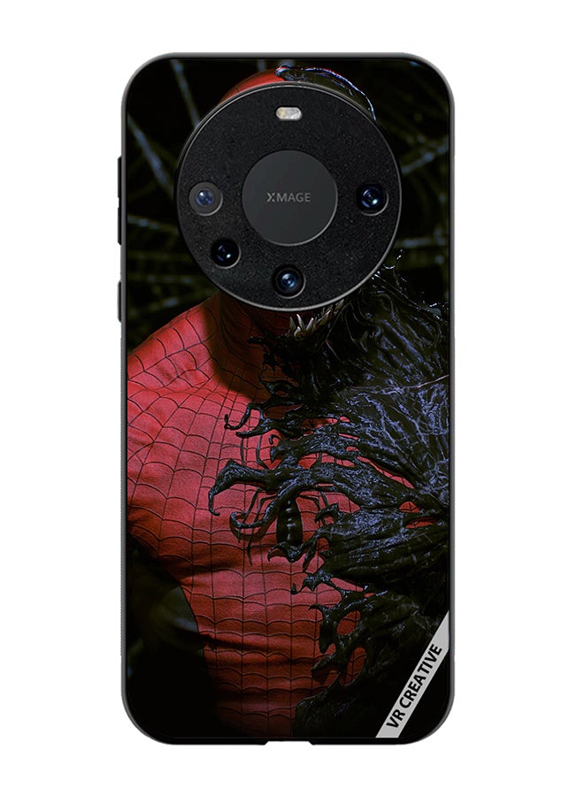 VR CREATIVE Protective Case Cover For Huawei Mate 60 Pro Spiderman Design Multicolour - Image 1