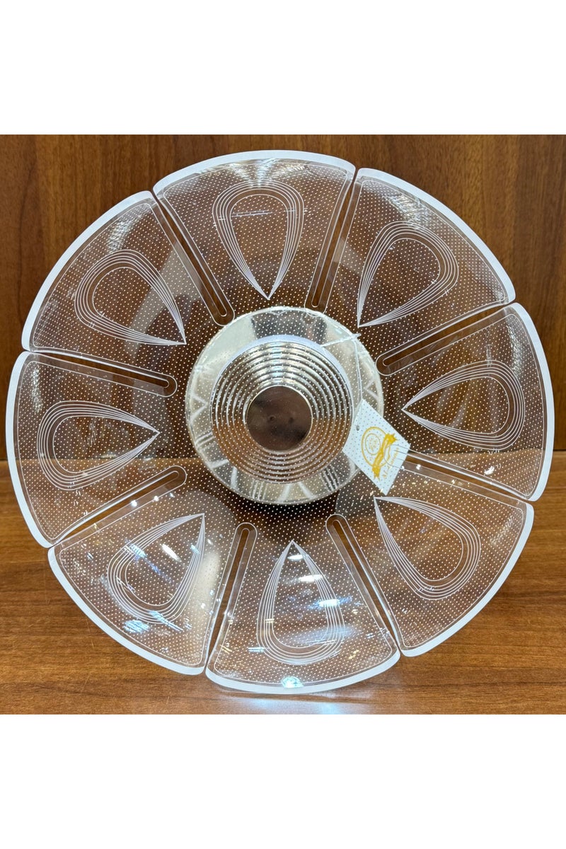 القناص حامل حلويات متوسط من الأكريليك عالي الجودة بقاعدة متينة | مثالي لتقديم الشوكولاتة والحلويات  | مناسب للاستخدام في المنزل والحفلات والمناسبات الخاصة - Image 4