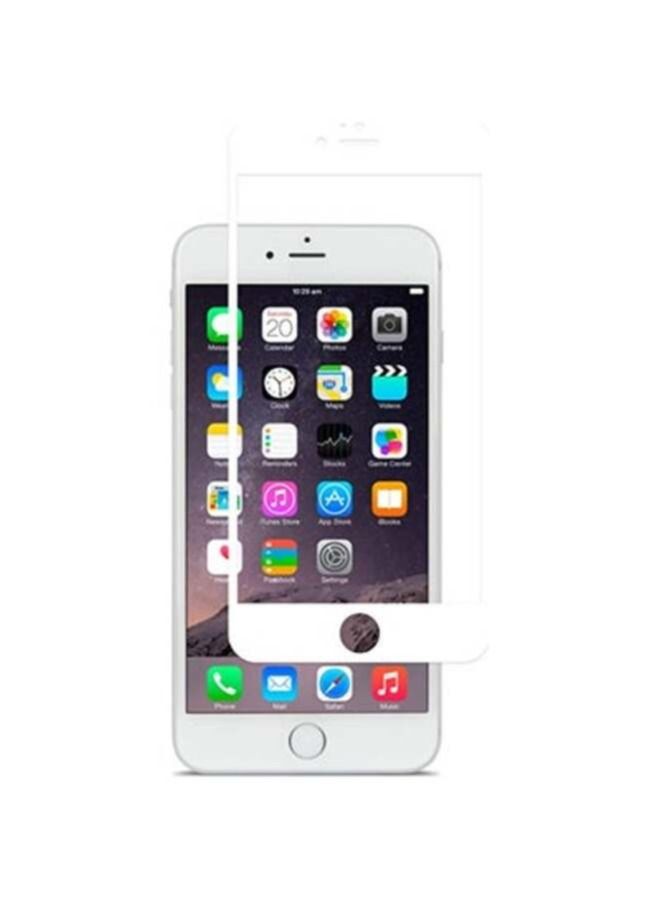 iPhone 6 Plus / 6s Plus Screen Protector Glass Guard Full Glue Edge to Edge Screen Guard for iPhone 6 Plus / 6s Plus (WHITE)