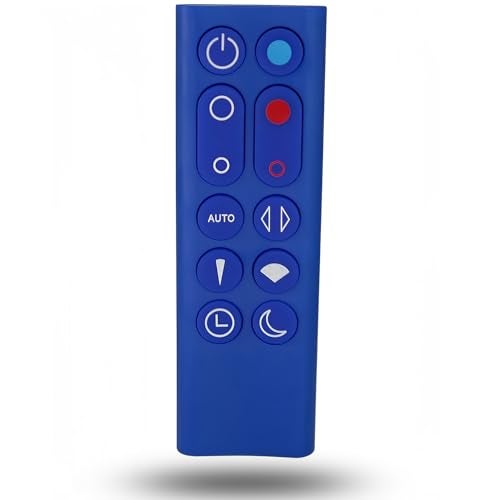 uehba Replacement Remote Control Compatible for Dyson HP02 HP03 Pure Hot + Cool Air Purifier Heater Heat/Cool Fan (Blue) - Image 1