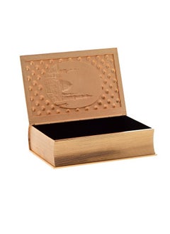 Dania Decorative golden metal Quran box with lobes with holder  - Image 2