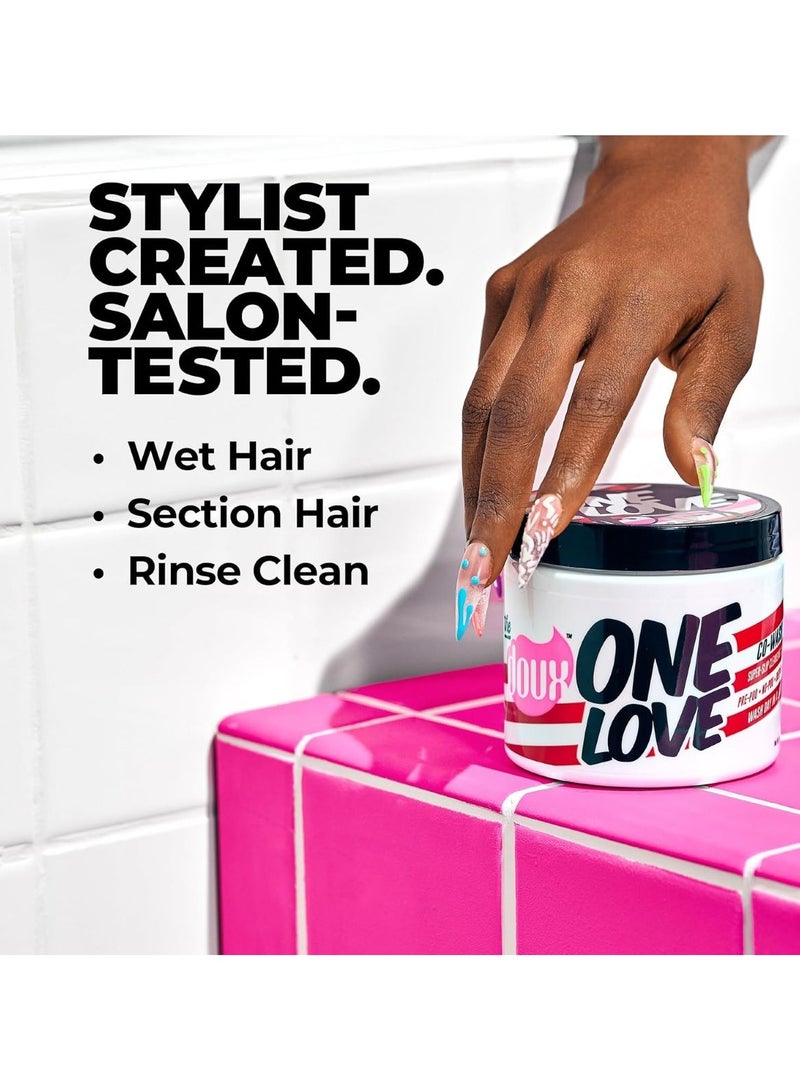 THE DOUX Hair Detangler Co-Wash and Conditioner 454g Suitable for all Curl Type - Image 2