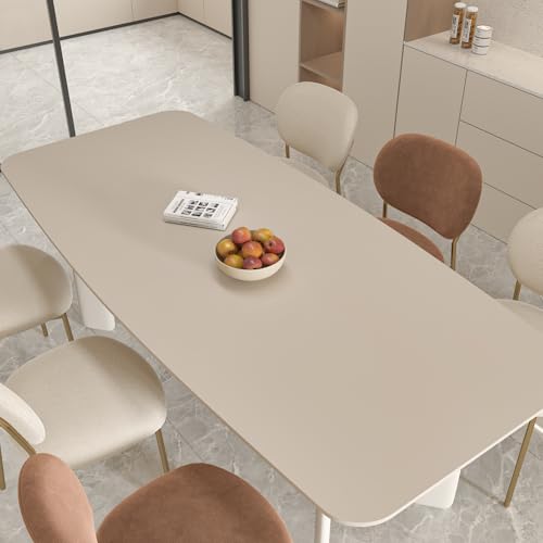 CHIHUT Solid Beige Contact Paper for Cabinets Drawers 12”x100” Thick Peel and Stick Wallpaper Beige Removable Self Adhesive Waterproof Wall Paper Modern Temporary Wallpaper for Bedroom Wall Covering - Image 4
