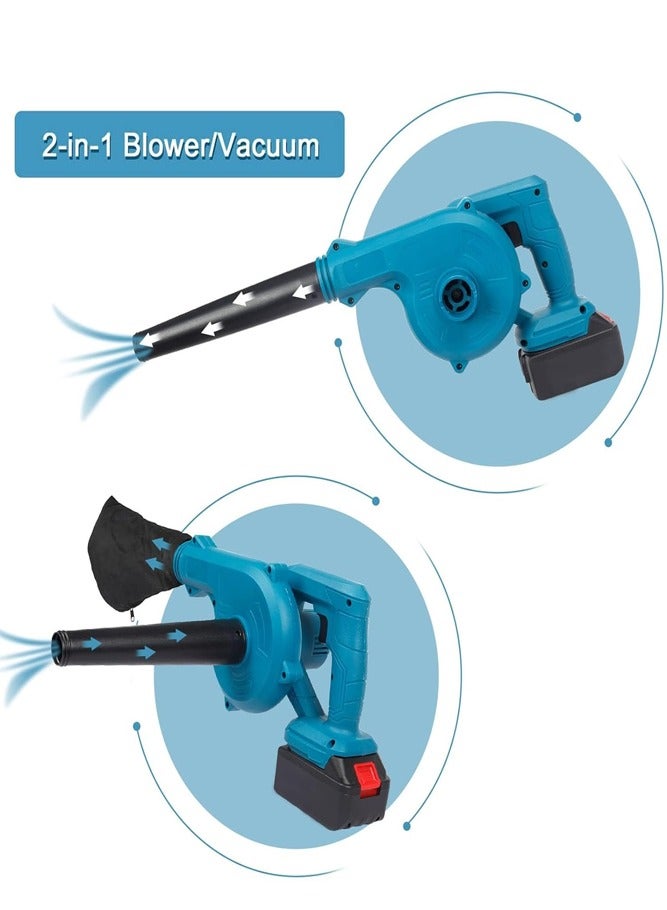 AMERTEER Portable Air Blower and Vacuum Cleaner – Multi-Purpose Dust Removal Kit with Collection Bag  - Image 5