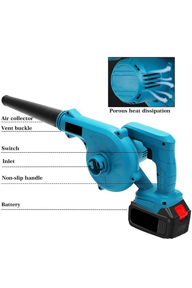 AMERTEER Portable Air Blower and Vacuum Cleaner – Multi-Purpose Dust Removal Kit with Collection Bag  - Image 3