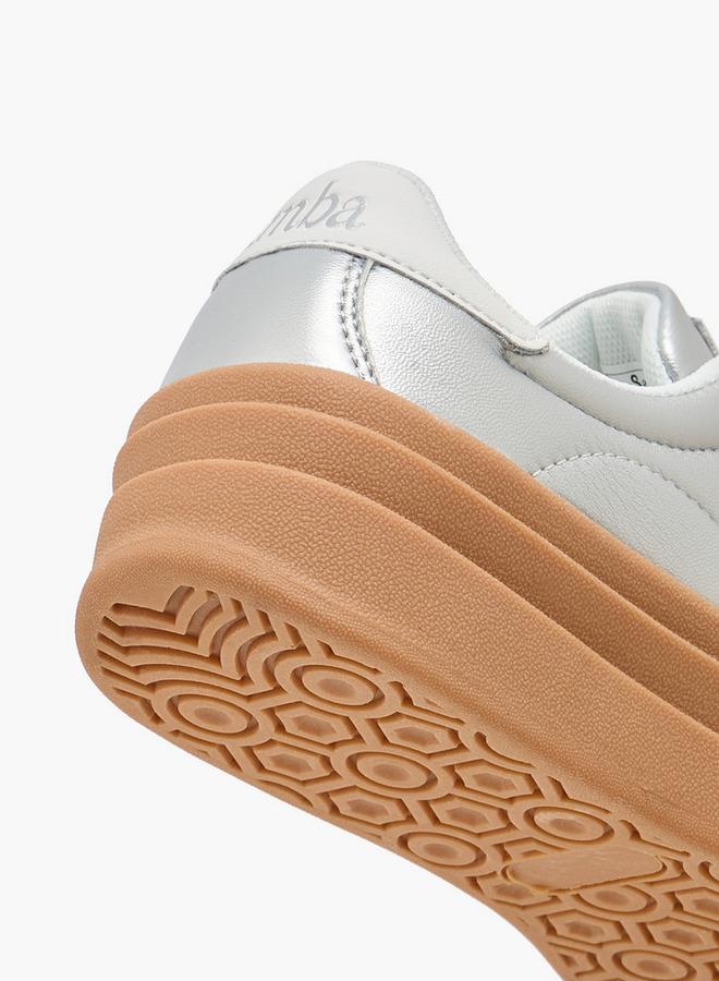 سامبا سنيكرز نسائي برباط وتفاصيل متباينة - Image 5