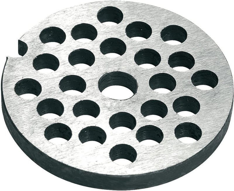 Westmark Perforated Disc for Meat Mincer 97522260 Size 8 Diameter 6 mm Replacement Part Steel Silver 14802250 - Image 1
