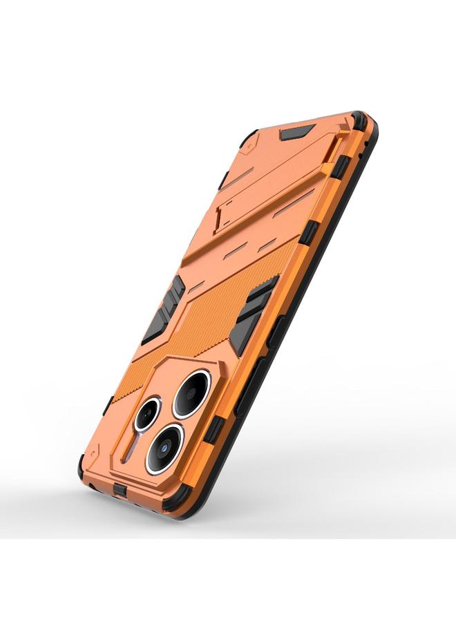 S-TOP Case For Redmi Note 14 5G Punk Armor 2 in 1 PC + TPU Phone Case with Holder - Image 5