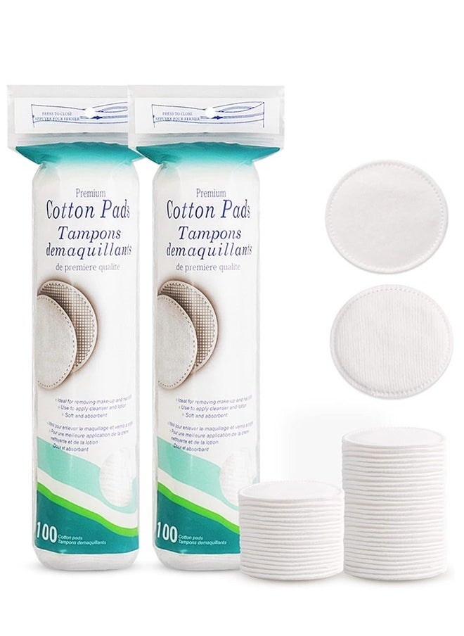 0TO1 TECH - Pure Cotton Make Up Pads  200 pcs - Image 1