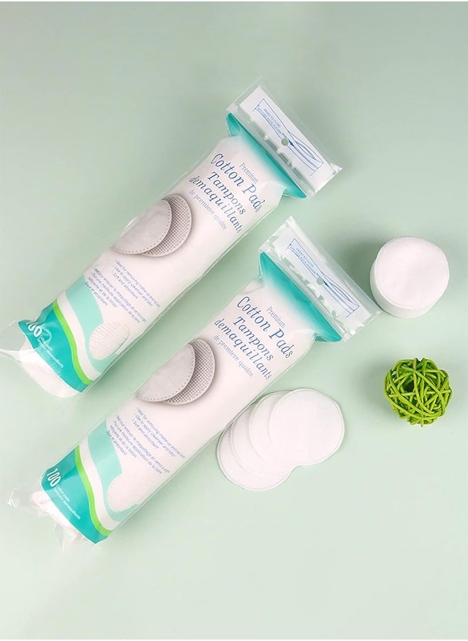 0TO1 TECH - Pure Cotton Make Up Pads  200 pcs - Image 1