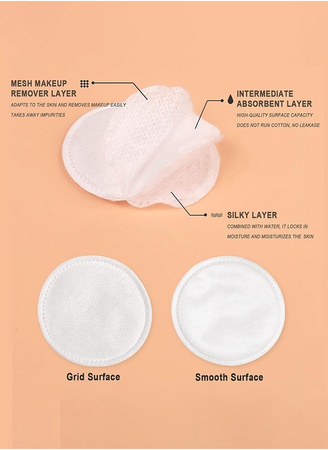 0TO1 TECH - Pure Cotton Make Up Pads  200 pcs - Image 1