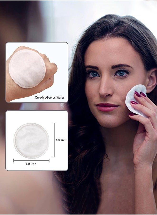 0TO1 TECH - Pure Cotton Make Up Pads  200 pcs - Image 1
