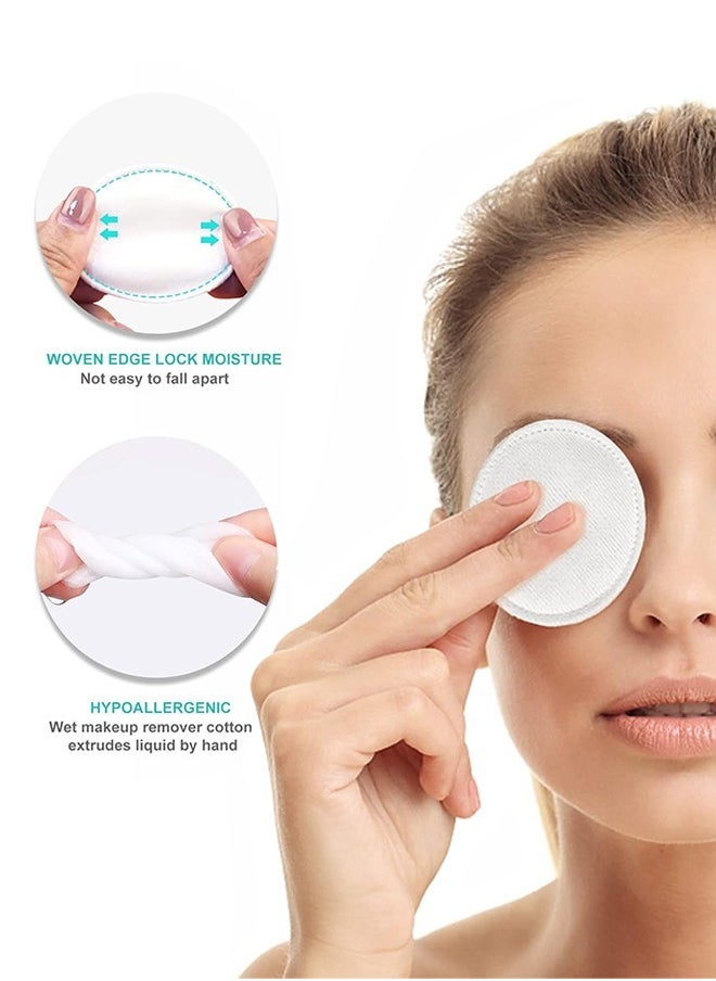 0TO1 TECH - Pure Cotton Make Up Pads  200 pcs - Image 1