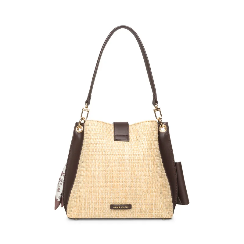 ANNE KLEIN Anne Klein Akh6171 Brown Women's Shoulder Bag