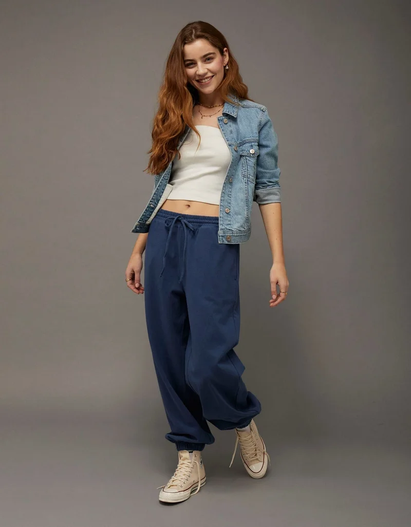 American Eagle AE High-Waisted Saturday Jogger