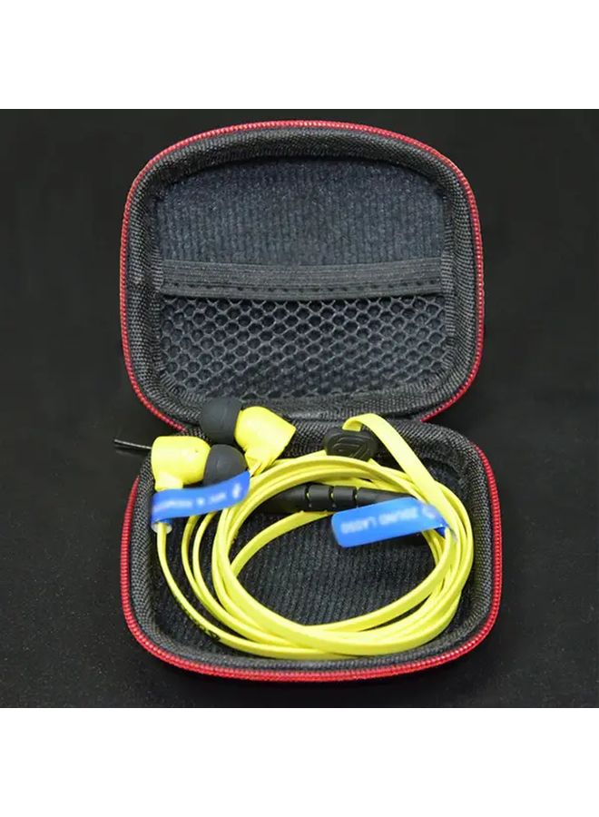 Dual Color EVA Earphone Case Hard Shell Zipper Design Moisture Shockproof Storage Bag - Image 4