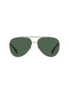 Polaroid Unisex UV Protection Pilot Sunglasses - Pld 6187/S Gold 60 - Lens Size: 60 Mm  - Image 3