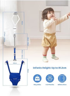 XiuWoo Baby Jumper with Toddler Swing Baby Jumper and Bouncer Indoor Toddler Swing Set  - Image 3