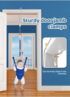 XiuWoo Baby Jumper with Toddler Swing Baby Jumper and Bouncer Indoor Toddler Swing Set  - Image 5