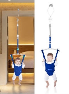 XiuWoo Baby Jumper with Toddler Swing Baby Jumper and Bouncer Indoor Toddler Swing Set  - Image 1