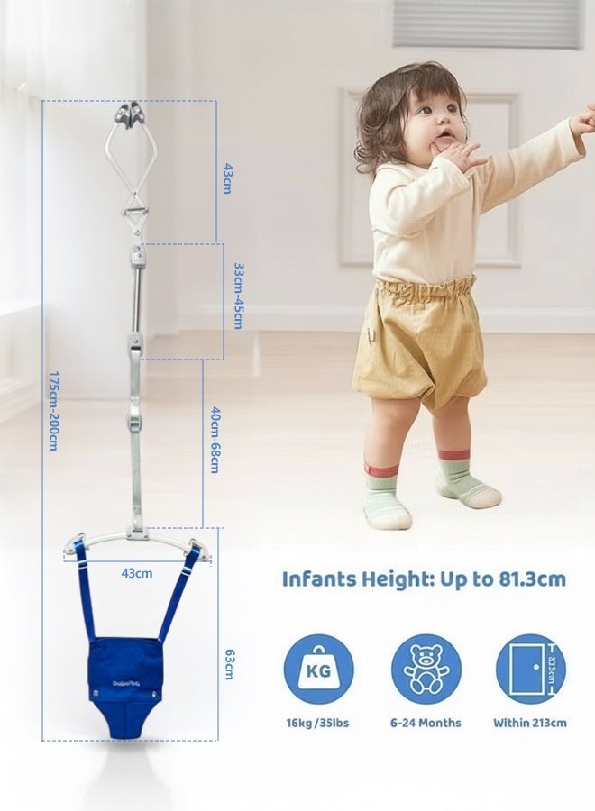 XiuWoo Baby Jumper with Toddler Swing Baby Jumper and Bouncer Indoor Toddler Swing Set - Image 3