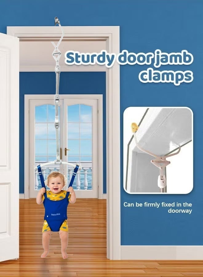 XiuWoo Baby Jumper with Toddler Swing Baby Jumper and Bouncer Indoor Toddler Swing Set - Image 5