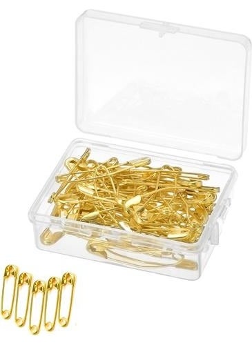 Xnews - 50 Pieces Boxed Safety Pins - Image 1