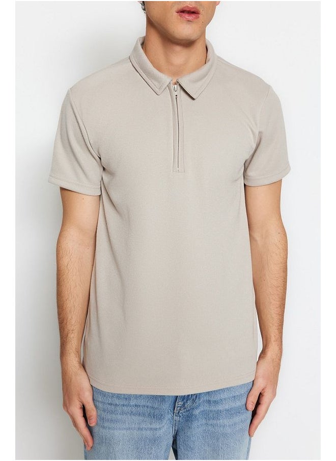 trendyol Man Polo T-Shirts Stone  - Image 2