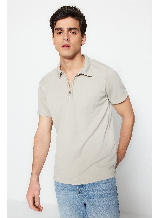 trendyol Man Polo T-Shirts Stone  - Image 1