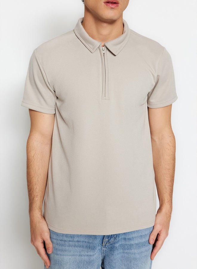 trendyol Man Polo T-Shirts Stone - Image 4