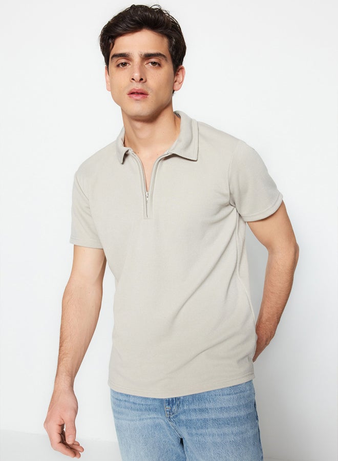 trendyol Man Polo T-Shirts Stone - Image 1