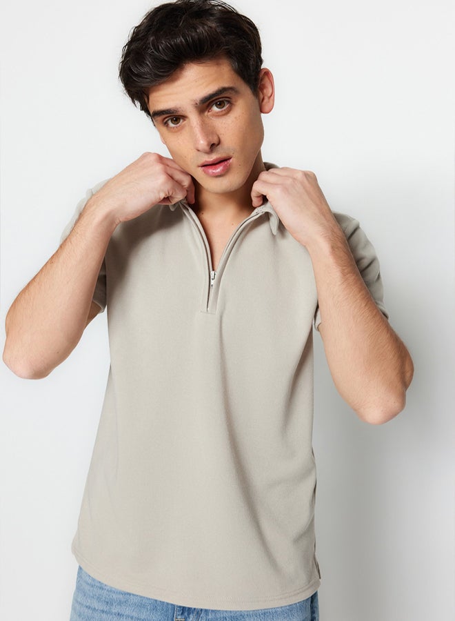 trendyol Man Polo T-Shirts Stone - Image 2