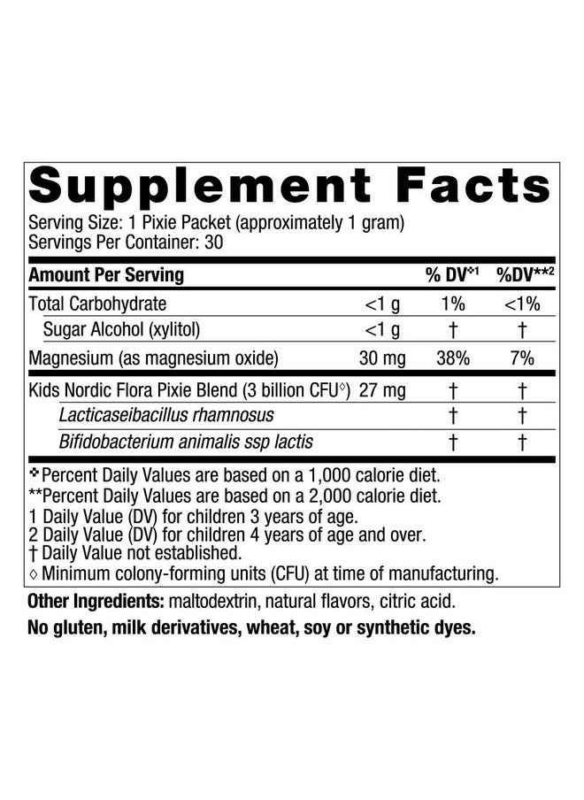 Nordic Naturals Kids Probiotic Pixies, Mixed Berry - 30 Packets - 3 Billion CFU - Digestive Wellness, Immune Support - Non-GMO, Vegan - 30 Servings - pzsku/ZF8E91E6E2AC01B4AC53CZ/45/_/1735907949/0fac4baa-0208-47be-abf1-7edca4cd5fa3