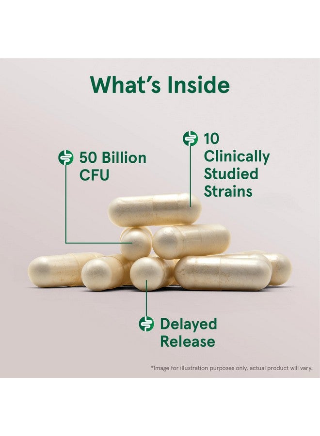 Jarrow Formulas Jarro-Dophilus Ultra Gut Rescue - 50 Billion CFU Per Serving - Probiotics Restore, Protect & Maintain Intestinal Flora - 60 Servings (Delayed Release) - Image 3