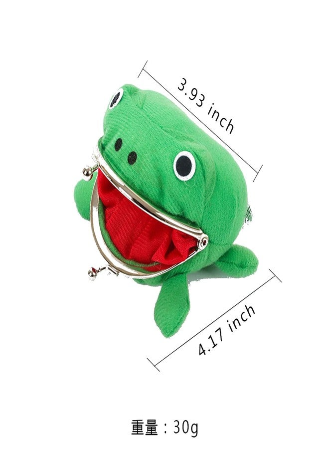 COSTOYFUN Cute Anime Character Frog Coin Purse Fun Small Money Bag Plush Coin Pouch Gift - Image 3