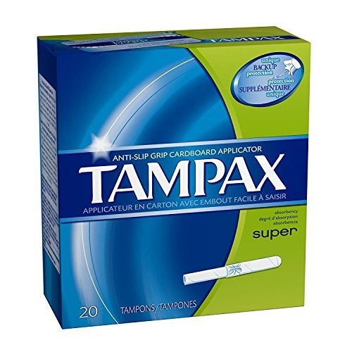 Tampax Super Absorbency Tampons with Flushable Applicator 20 ct - Image 5