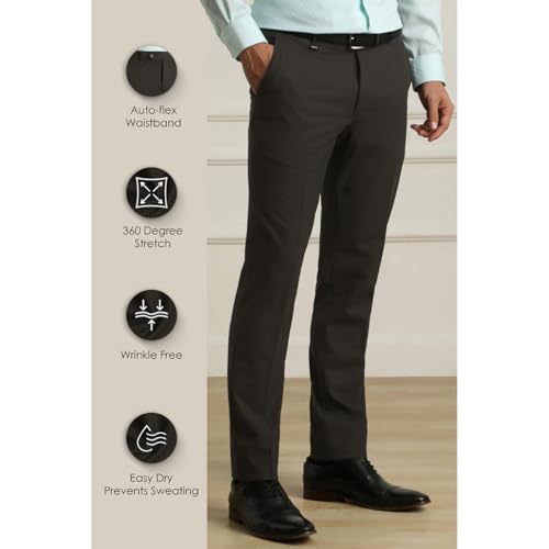 Van Heusen_Mens__Trouser_(VHTFDSLPQ97428_Black_38) - Image 2