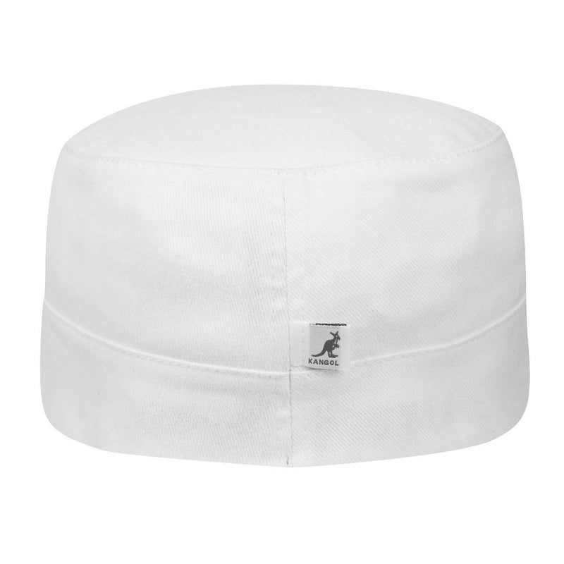 Kangol Cotton Twill Army Cap - White/S/M White, Small-Medium - Image 3