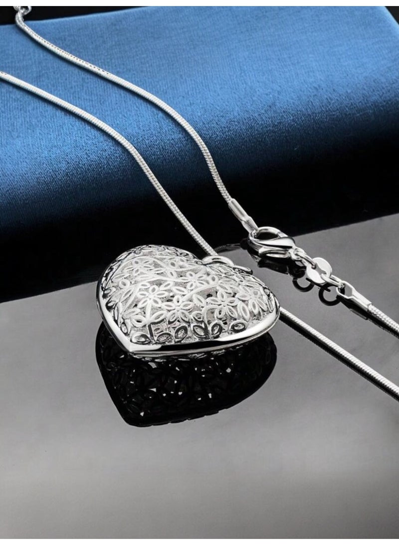 نيو ستايل سلسال نسائي بتصميم راقي وأنيق مطلي بالفضة 925 - Image 2