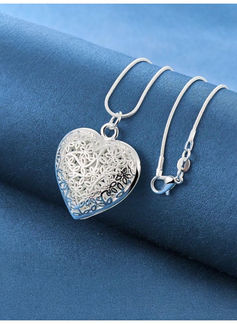 نيو ستايل سلسال نسائي بتصميم راقي وأنيق مطلي بالفضة 925 - Image 1