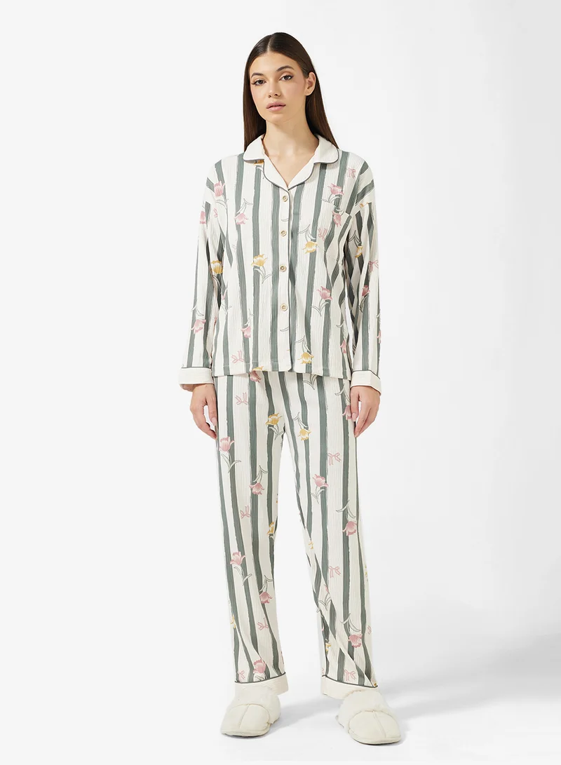ELLA Floral Pyajam Set