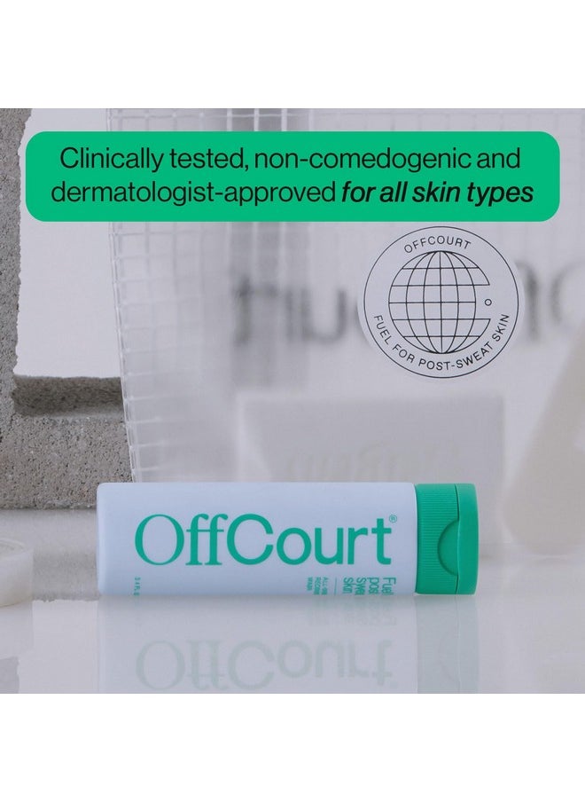 OffCourt OffCourt Face Moisturizer for Men - Light, Non-Greasy, Oil-Free Men’s Face Lotion with Prebiotics and Vitamin C - Hydration and Firmness for All Skin Types (2oz, 1 Pack)  - Image 4