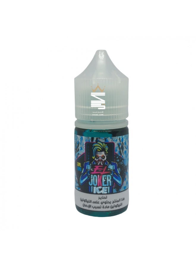 Mazaj EL Joker ICE Vape Juice Liquid Refill Nic Salt 50mg 30ml - Image 1