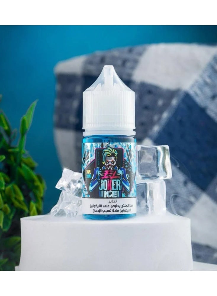 Mazaj EL Joker ICE Vape Juice Liquid Refill Nic Salt 50mg 30ml - Image 2