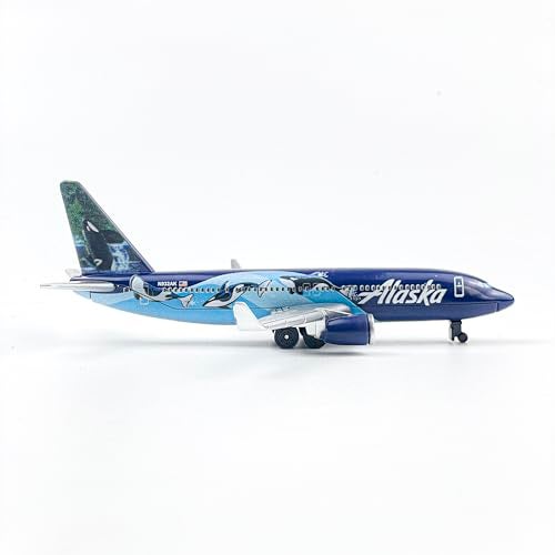 AVIAMUSE Model Airplane, Alaska West Coast Wonders Whales Planes Model Aircraft Suitable for Collection and Christmas, Birthday Gifts - Image 5