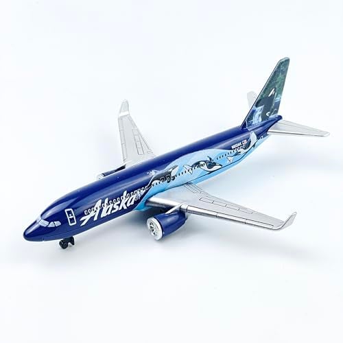 AVIAMUSE Model Airplane, Alaska West Coast Wonders Whales Planes Model Aircraft Suitable for Collection and Christmas, Birthday Gifts - Image 1