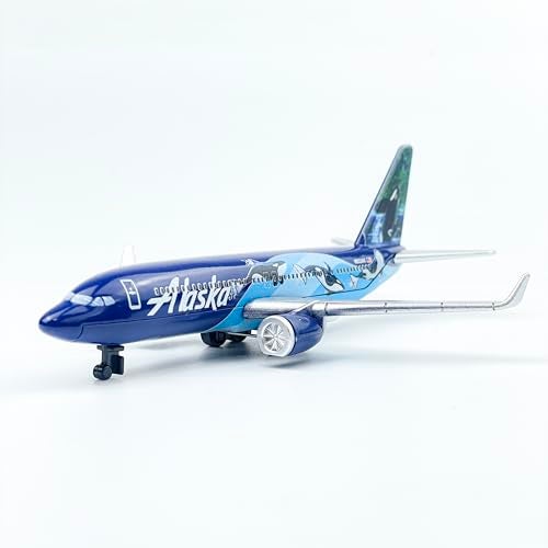 AVIAMUSE Model Airplane, Alaska West Coast Wonders Whales Planes Model Aircraft Suitable for Collection and Christmas, Birthday Gifts - Image 2