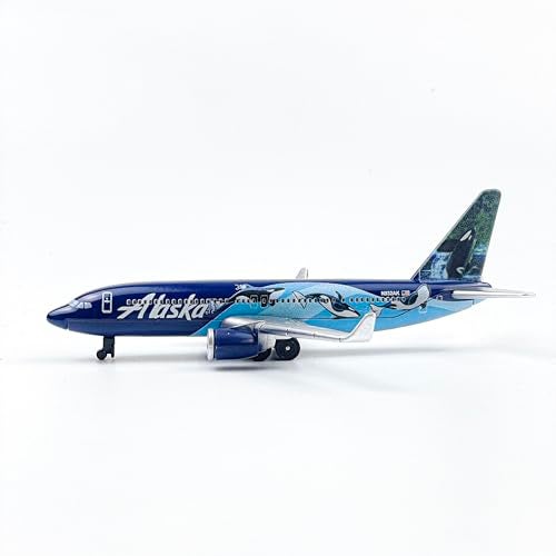 AVIAMUSE Model Airplane, Alaska West Coast Wonders Whales Planes Model Aircraft Suitable for Collection and Christmas, Birthday Gifts - Image 4